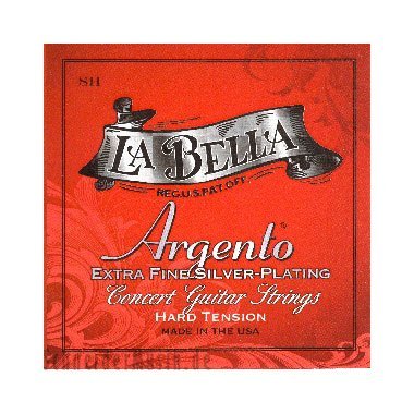 La Bella Argento Extra fine silver plating Konzertgitarre, medium
