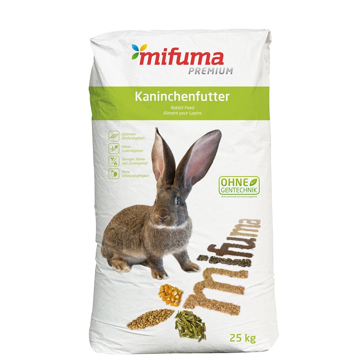 Premium Mifuma Plus Pellets Kaninchenfutter 25 kg