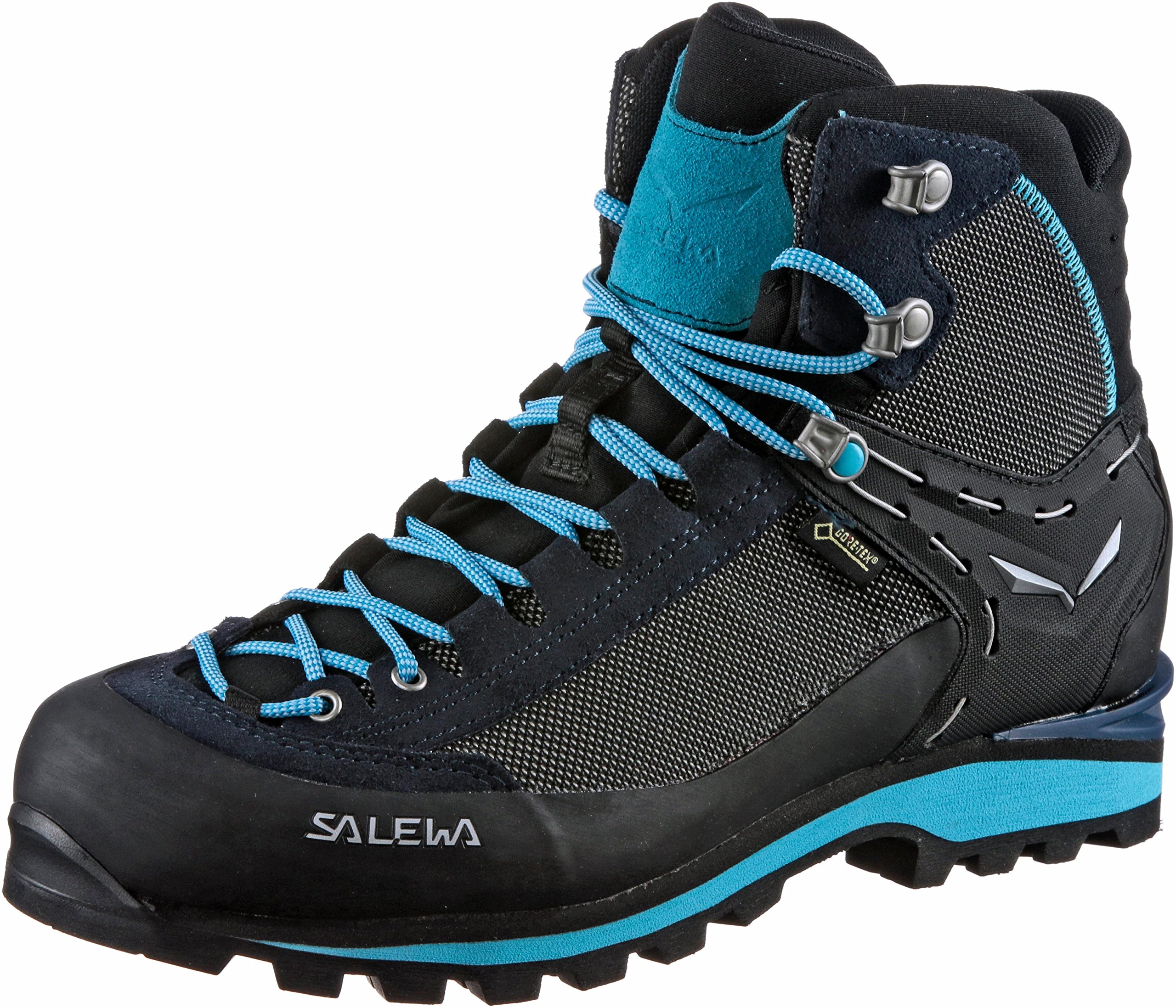 Salewa WS Crow Gore-TEX Damen Trekking- & Wanderstiefel, Blau (Premium Navy/Ethernal Blue), 40.5 EU