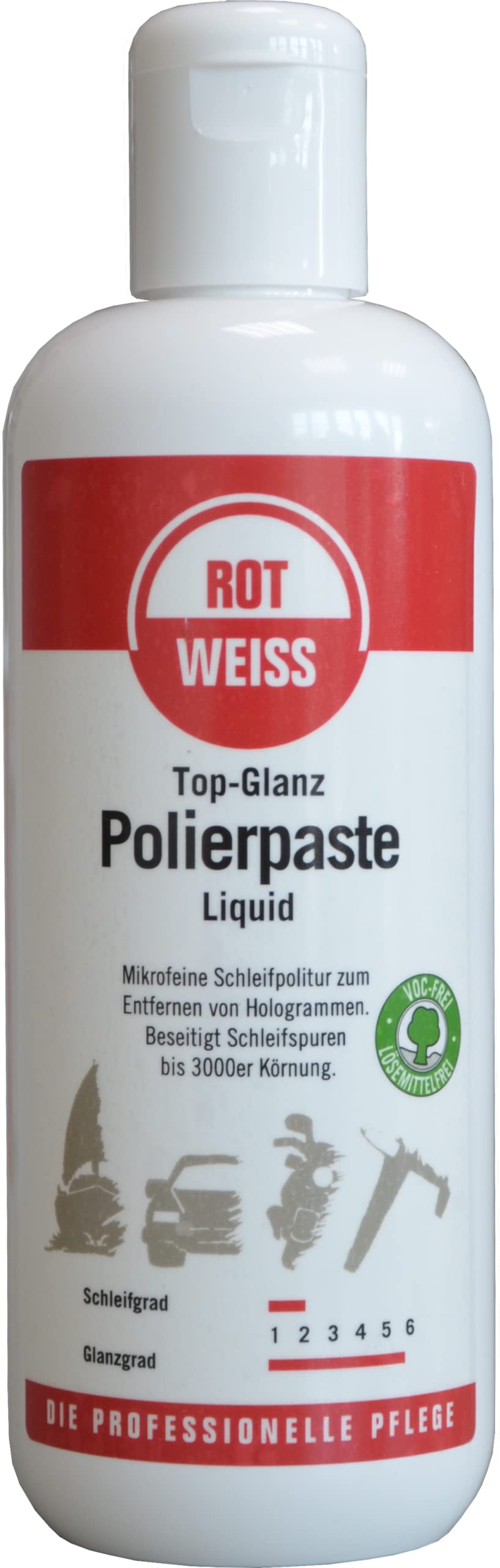 ROT WEISS 1555 Top-Glanz Polierpaste Liquid 500 ml