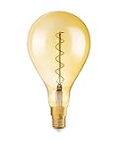 Osram LED Vintage 1906 Lampe, Sockel: E27, Warm White, 2000 K, 5 W, Ersatz für 28-W-Glühbirne