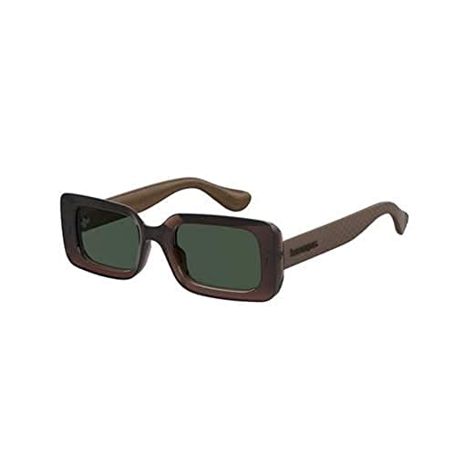 Havaianas Unisex Sampa Sunglasses, 09Q/QT Brown, 51