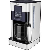 Fakir Aroma Grande / Kaffeemaschine, Filterkaffeemaschine mit Glaskanne, mit Touch-Display, Wasserstandsanzeige, bis zu 12 Tassen, weiß - 1000 Watt