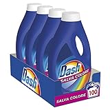 Dash Flüssigwaschmittel für Farbschutz, brillante Farben nach dem Waschen, 1440 g