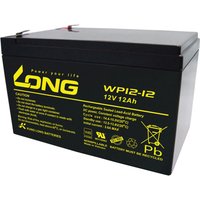 Akku Batterie Kung Long WP12-12 12V 12Ah wie 10Ah 11Ah 13Ah Blei Bleigel VdS geprüft