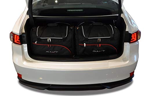 KJUST Dedizierte Reisetaschen 4 stk kompatibel mit LEXUS IS HEV XE30 2013 - 2020