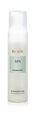 BABOR SPA Energizing Bi-Phase Body Foam, Körperschaum, pflegend & schnell einziehend, frischer Duft nach Apfel, Rosmarin, Eukalyptus & Lavendel, 200ml