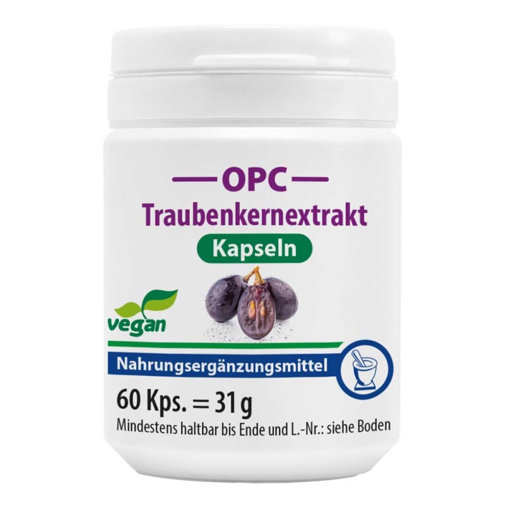 Opc Traubenkernextrakt+Vitamin C Kapseln 60 stk
