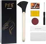 PAX Guitar Bow, Double-Sided Guitar Bow, Create Cello and Violin-Like Sounds, Dual-Purpose Bowing and Plucking String Tool, including Resin Powder, Cleaning cloth, Easy To Use For Beginners