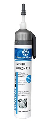Marston-Domsel MD-SIL Silikon-Dichtmasse Schwarz 12 x 200ml Automatikkartusche