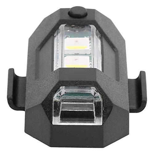 Drohnen LED-Warnleuchten Strobe Antikollisionslicht Dreifarbige manuelle Einstellung Einfach zu installierendes Licht für DJI Mavic Deutlich sichtbare transparente Hülle für Mavic