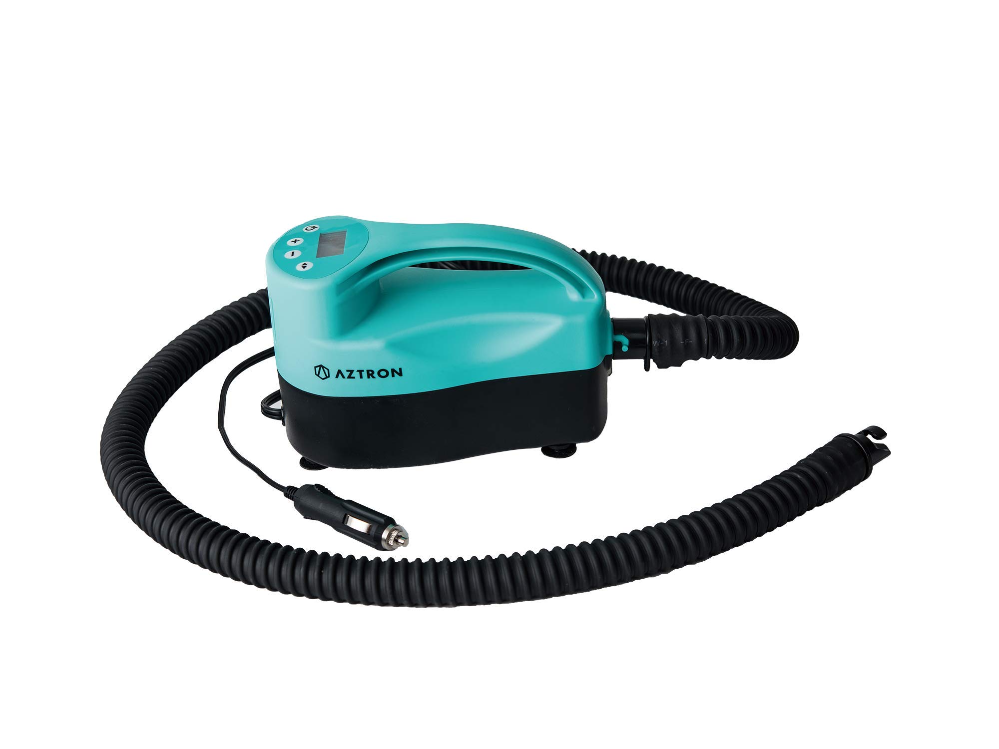 AZTRON E- Pump, elektrischer Luftpumpe, Unisex, für Erwachsene, Wassergrün, 21,65 x 10 x 14,2