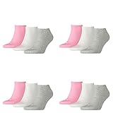 PUMA 12 Paar Sneaker Invisible Socken Gr. 35-49 Unisex für Damen Herren Füßlinge, Farbe:395 - prism pink, Socken & Strümpfe:35-38