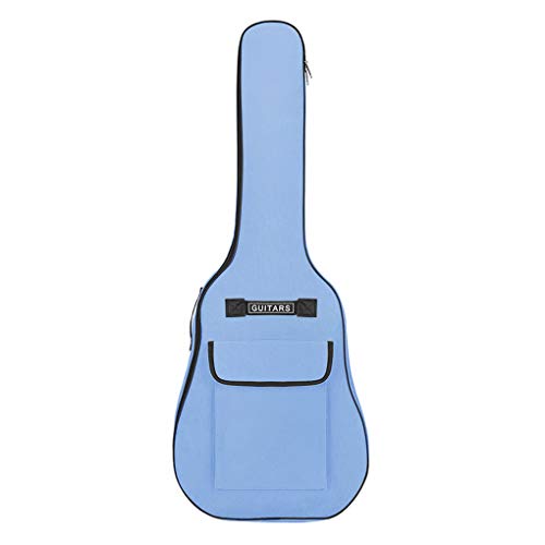 Gitarrentasche Gepolsterte Wasserdicht Doppelgurte Gitarrenhülle 40 41 Zoll 600D Oxford 5MM Akustikgitarrentasche Gig Bag für Akustikgitarren