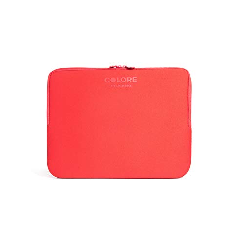 Tucano Second Skin Colore Neopren-Hülle für widescreen Notebooks (15,6 Zoll), rot