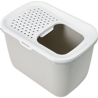 Savic Katzentoilette Hop In - Toilette sand-beige / weiß