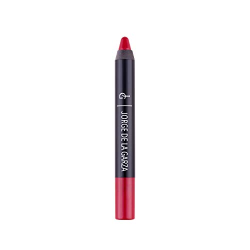 Jorge de la garza Makeup Lip Velvet Lippenstift Jumbo Waterproof (Weinrot) 26 Red Wine (G5226)