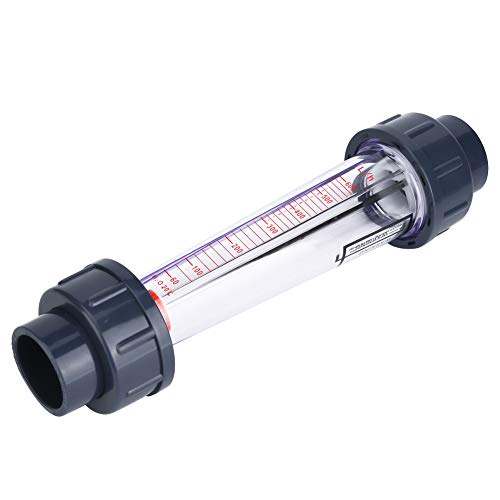 LZS-25 (D) ABS-Kunststoffrohr Durchflussmesser Wasserdurchflussmesser Messgeräte 60-600L / H Flüssigkeitsdurchflussmesser Werkzeug