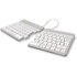 R-GO Tools Split Break Bluetooth® Tastatur US-Englisch, QWERTY Weiß Ergonomisch