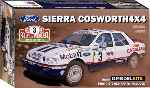 DMODELKITS FORD SIERRA COSWORTH 4X4 - Rally de Portugal 1992-1/24 Scale