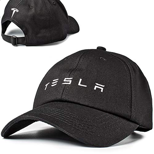 NEW Original Tesla Basecap Schwarz mit Schrift verstellbare Universalgröße Base Cap Kappe Mütze