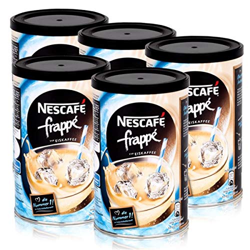 Nescafé frappé Typ Eiskaffee 275g - Getränkepulver mit Instant Kaffee (5er Pack)