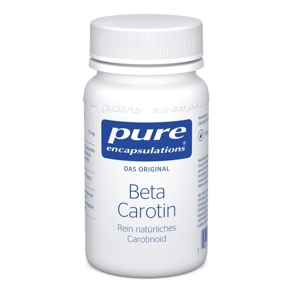 Pure Encapsulations Beta Carotin 90 Kapseln
