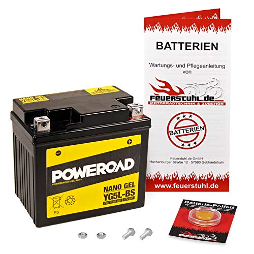 Gel-Batterie NSR 125 R (JC22) wartungsfrei, einbaufertig, startklar, inkl. 7,50€ Pfand