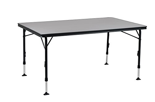 Crespo 1151420 CR ap-274 Tisch, Aluminium, schwarz, 150 x 90 cm