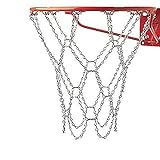 LIOOBO Eisenkettenbasketballnetz professioneller Standard-Hochleistungsbasketballtornetzersatz-Basketballnetz