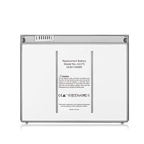 7XINbox A1175 Ersatz Akku Batterie für MacBook Pro 15" A1175 A1260 A1150 A1211 A1226, compatible MA348G/A, MA466LLA