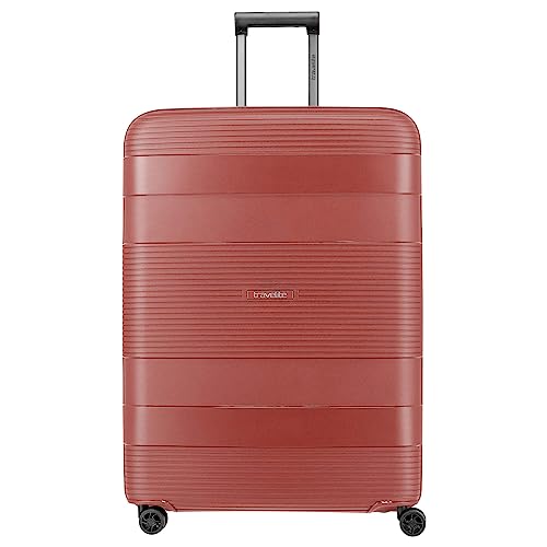 Travelite Korfu - 4-Rollen-Trolley L 75 cm rot