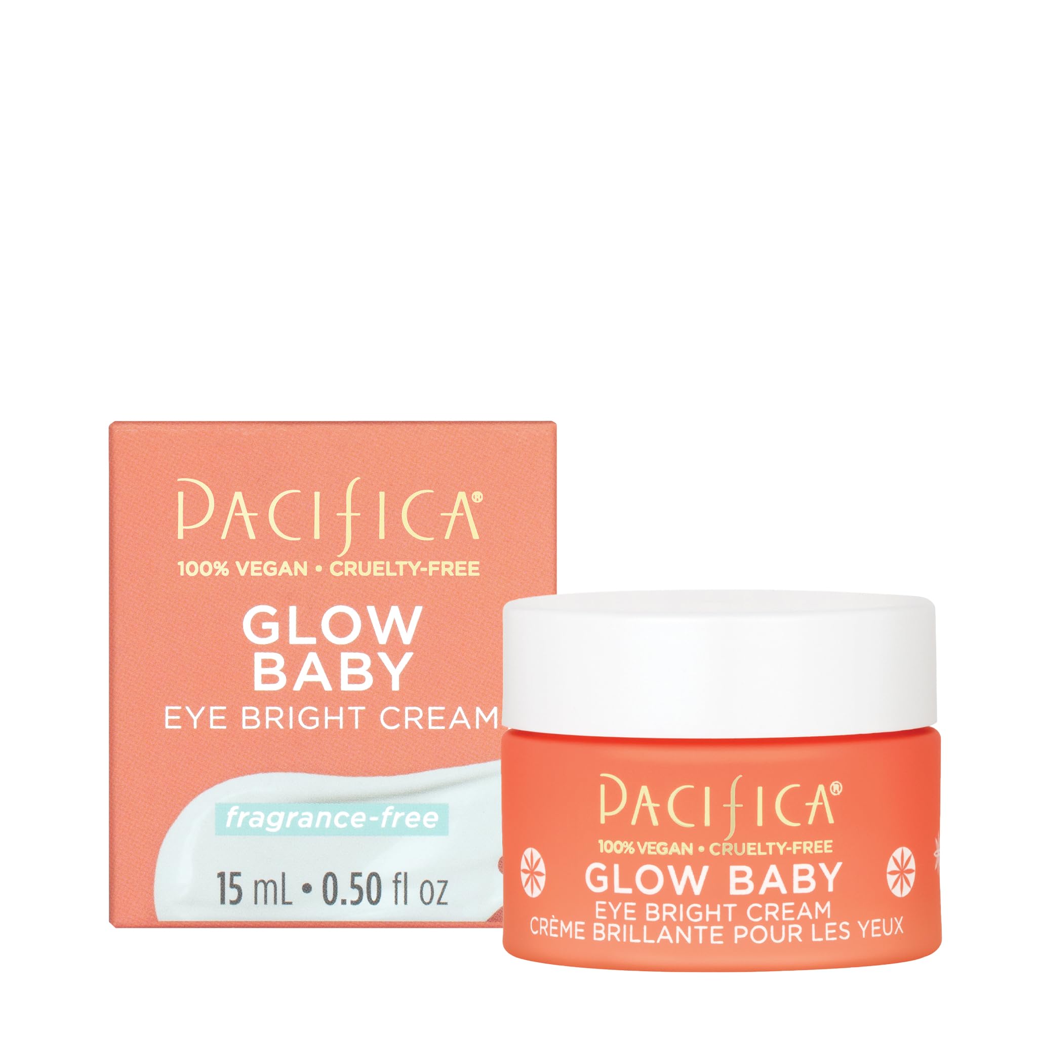 Pacifica Glow Baby Eye Bright Cream for Unisex 0,5 oz Cream