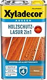 Xyladecor Holzschutz-Lasur 2 in 1, 2,5 Liter Walnuss