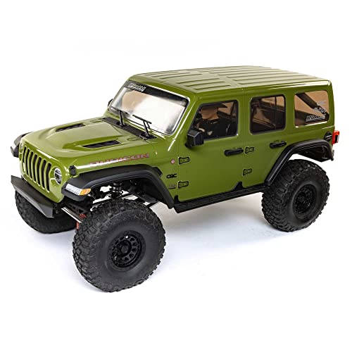 Axial RC Crawler 1/6 SCX6 Jeep JLU Wrangler 4WD Rock Crawler RTR (Battery and Charger Not Included): Green, AXI05000T1