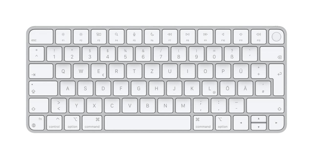 Apple Magic Keyboard mit Touch ID - Deutsch MK293D/A