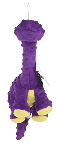 Quaker Pet Products goDog Spike Dino with Chew Guard Technology, Sonstige, violett, Purple