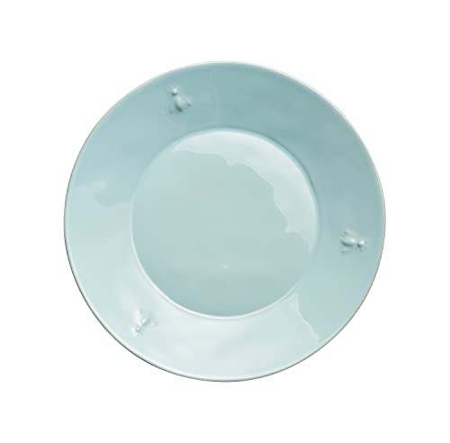 La Rochère Teller Keramik Biene Blau 21cm 4er Set | Französische Gläser | Vintage Trinkgläser | Glas Glassware | Moderne und hochwertige Glaswaren im französischen Stil