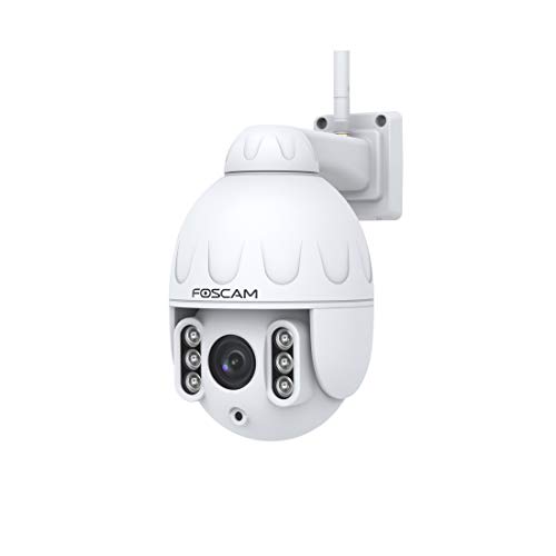FOSCAM SD2 – IP-Kamera WiFi Dome PTZ 2 MP mit optischem Zoom – Intelligente Bewegungserkennung