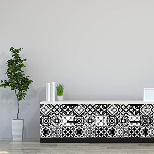 Ambiance Möbelaufkleber, selbstklebend, Fliesenaufkleber, Dekoration für Tische, Schränke, Regale | 50 x 60 cm