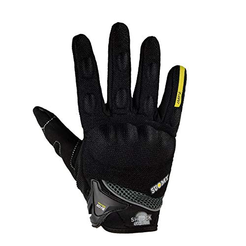 YGLONG Motorrad Handschuhe Motorradhandschuhe Sommer Mesh Atmungsaktive Moto Handschuhe Männer Frauen Touch Screen Motocross Handschuhe Motorrad Handschuh Herren (Color : 2, Size : M)