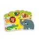 Djeco Holz-und Musical Puzzle - Holz-und Musical Puzzle 5 Teile Puzzle Djeco-01708