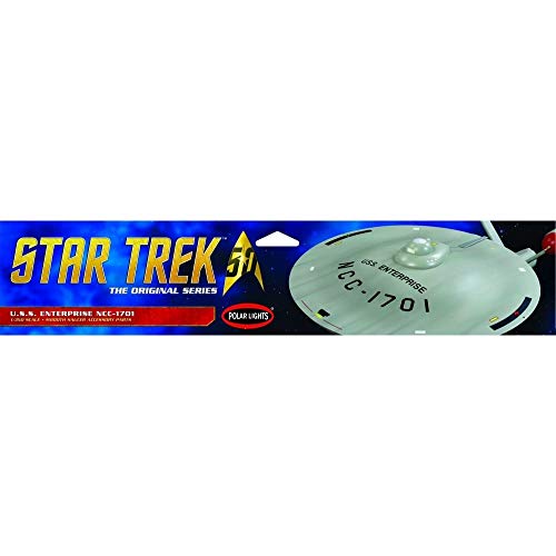 Round2 MKA015/06 1/350 Star Trek TOS USS Enterprise Smooth Saucer Plastikmodellbausatz, Modelleisenbahnzubehör, Hobby, Modellbau, Mehrfarbig