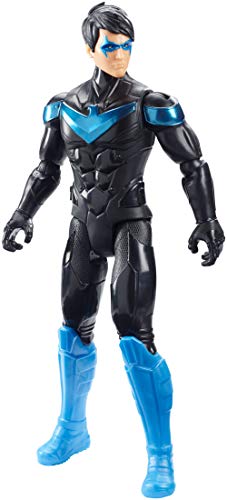 Batman Mattel GCK90 DC Missions Basis Actionfigur (30 cm) Nightwing, Spielzeug ab 4 Jahren