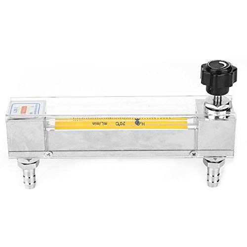 Wasserrohr-Durchflussmesser, LZB-3 Glasrohr-Durchflussmesser Wasserdurchflussmesser für saure und alkalische Flüssigkeiten, 1 MPa(10-100mL/min)