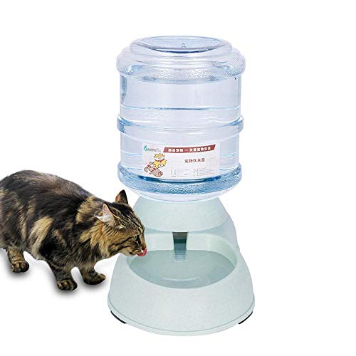 Volwco Automatischer Futter- und Wasserspender für Katzen und Hunde, 3,75 l, automatischer Wasserspender und Trockenfutter für Haustiere – Wasserspender