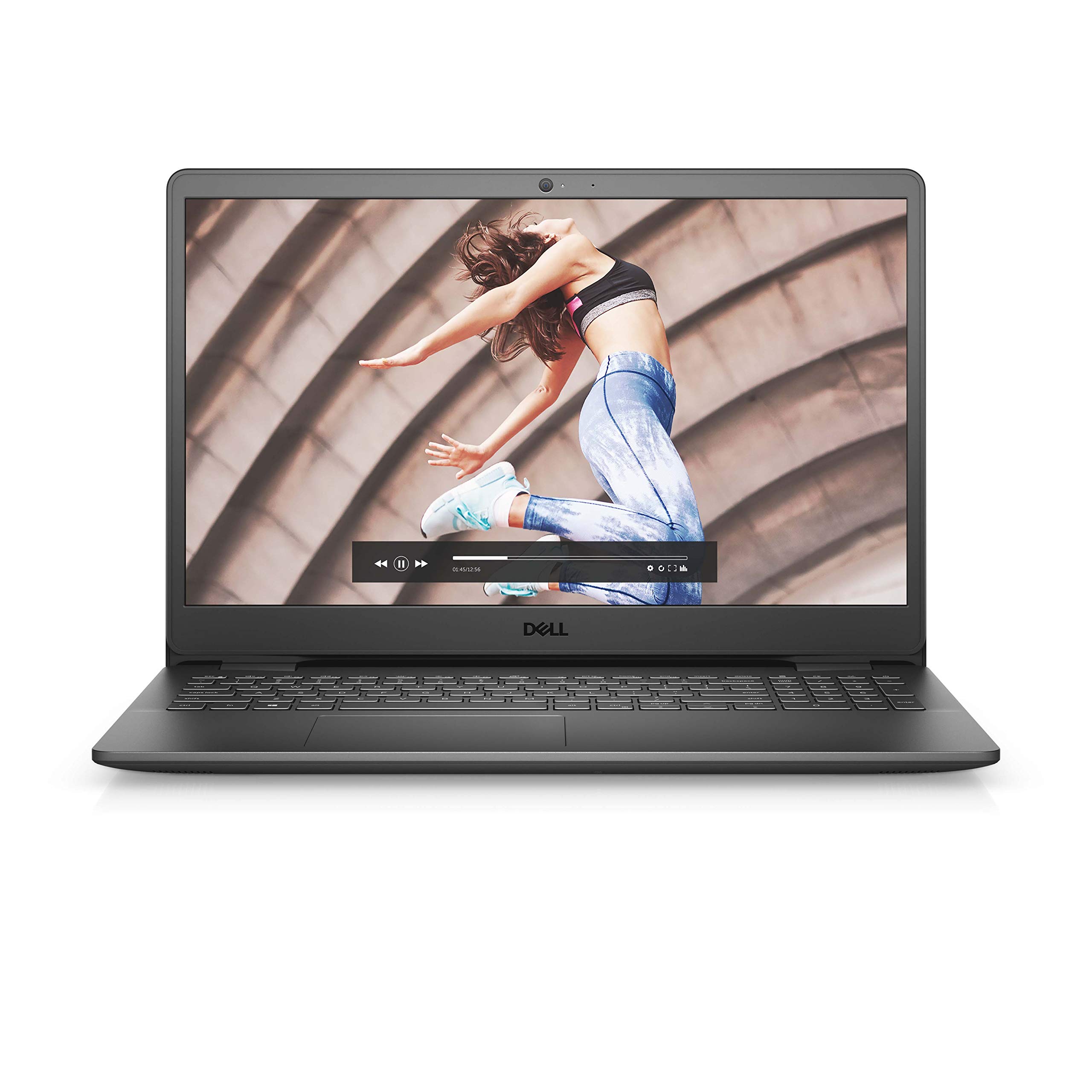 Dell Inspiron 15 (3501) Laptop | 15,6“ Full-HD Display | Intel Core i7-1165G7 | 8 GB RAM | 512 GB SSD | NVIDIA GeForce MX330 | Windows 10 Home | QWERTZ Tastatur | Schwarz