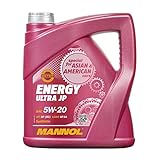 MANNOL Energy Ultra JP 5W-20 API SN Motorenöl, 4 Liter