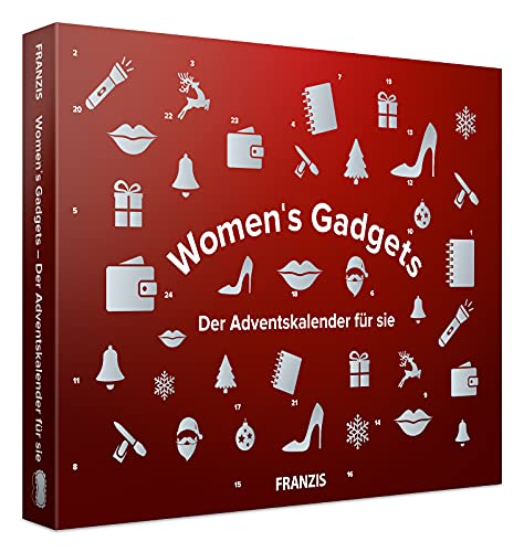 FRANZIS 67255 - Women's Gadget - Der Adventskalender für Sie, 24 Überraschungen, die Frauenherzen höher schlagen lassen