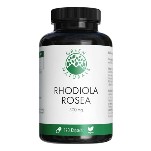 Green Naturals Rhodiola Rosea 500 Mg Hochdos.kaps. 120 stk
